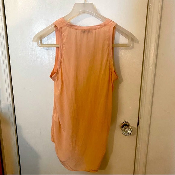 Equipment Mel Washed-silk Tank Peach - Picture 9 of 10